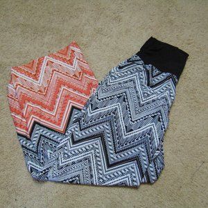 Wide Leg patterned pants